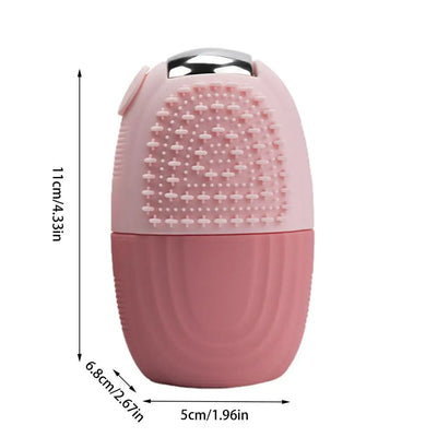 Silicone Ice Face Roller Silicone Face Ice Cube Mold Face Beauty Massage Silicone Face Ice Cube Face Ice Massage Roller